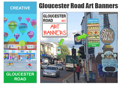 Gloucester Road Art Banners